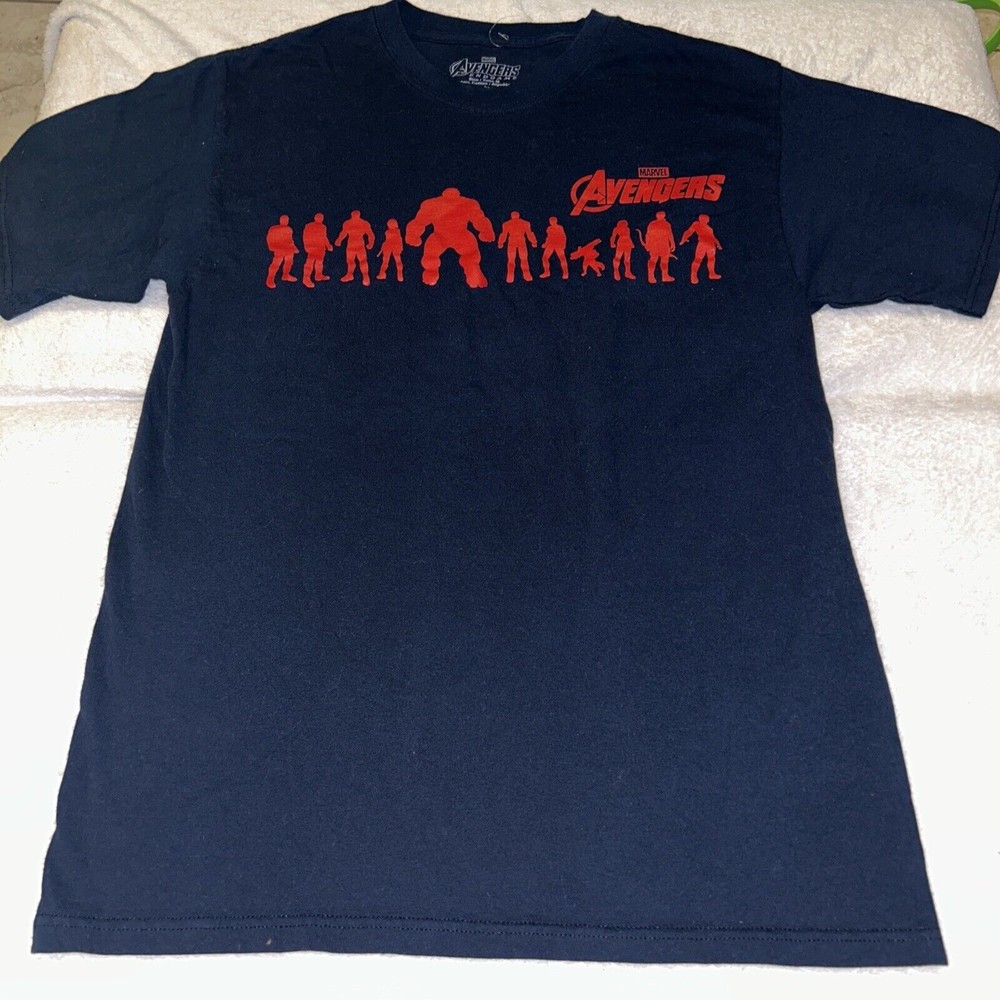 Avengers Endgame T Shirt Medium Navy Blue Unisex